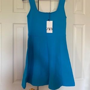 ZARA blue dress